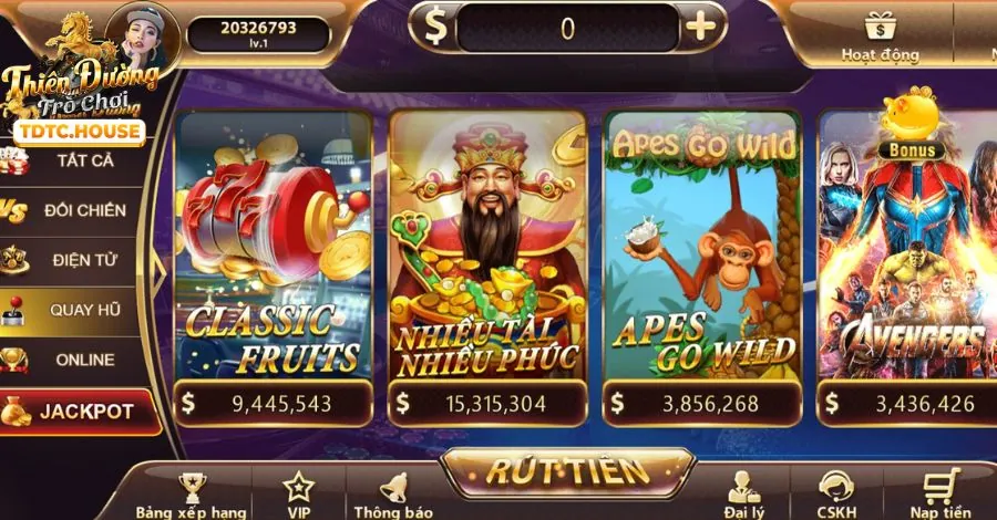 Game Nổ Hũ Việt Nam với đồ họa đẹp mắt và cơ hội giật jackpot